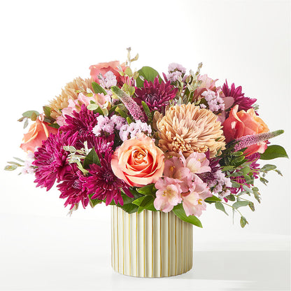 Berry Cobbler Bouquet with Ivory Vase –  Sammy Wammy Floral, Montgomery IL