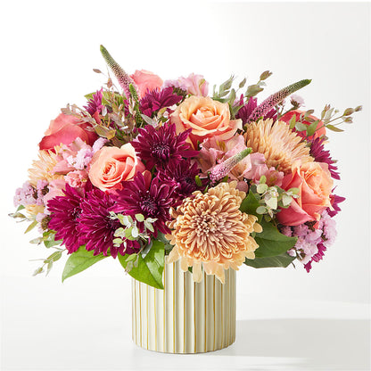Berry Cobbler Bouquet with Ivory Vase –  Sammy Wammy Floral, Montgomery IL