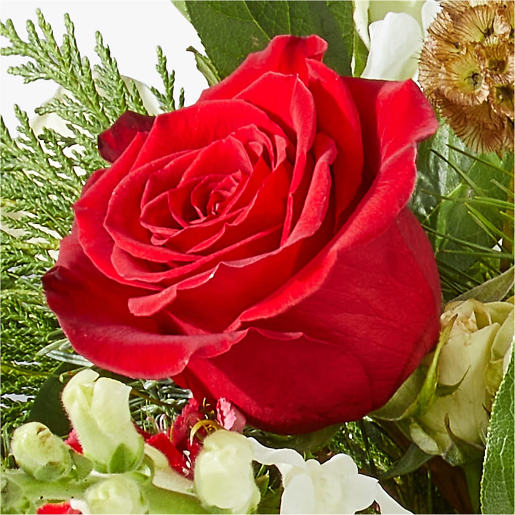 Deck the Halls Bouquet –  Sammy Wammy Floral, Montgomery IL