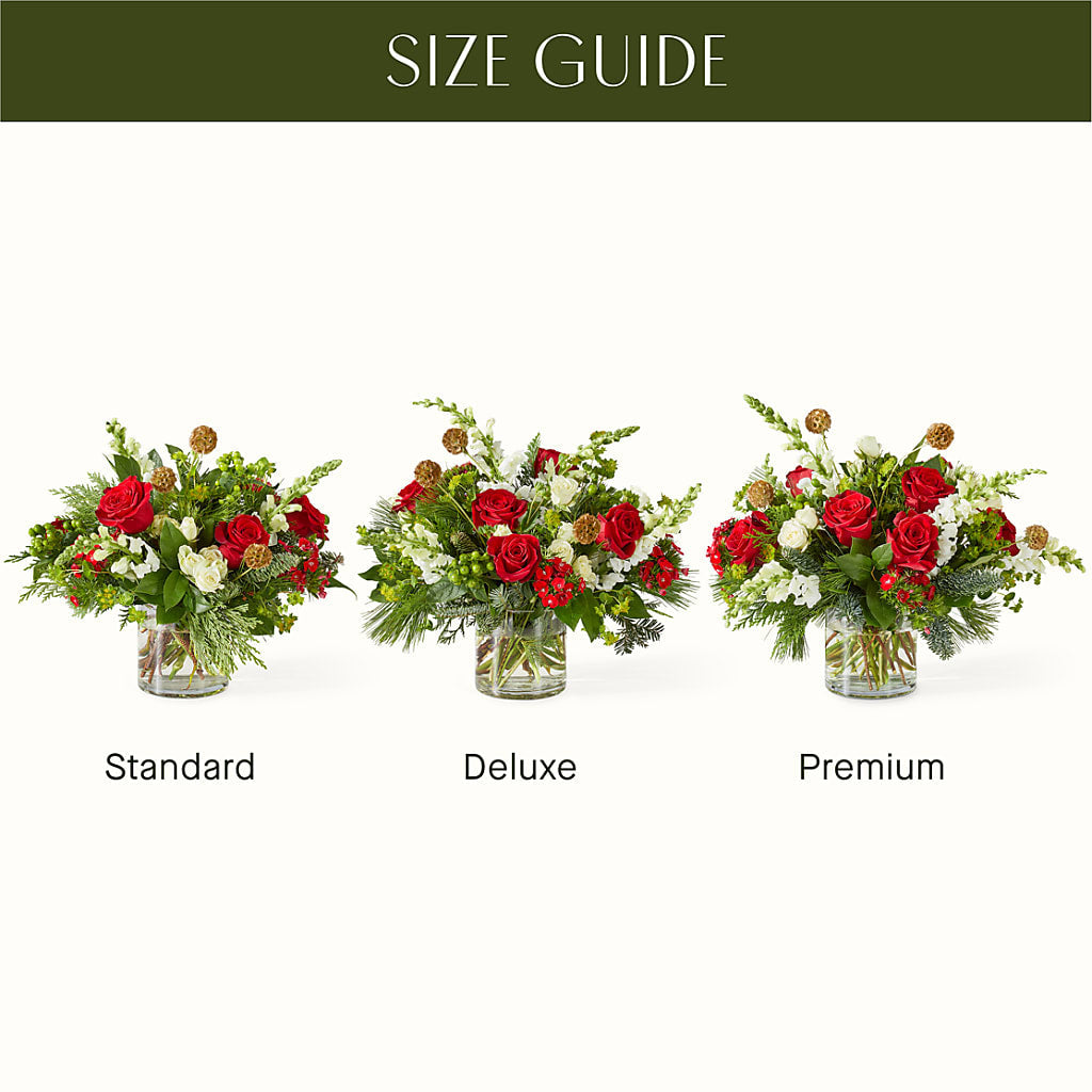 Deck the Halls Bouquet –  Sammy Wammy Floral, Montgomery IL