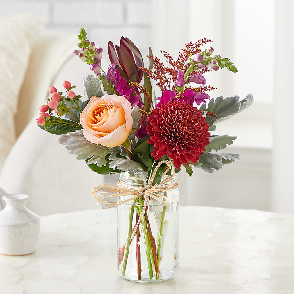Moody Hues Bouquet –  Sammy Wammy Floral, Montgomery IL