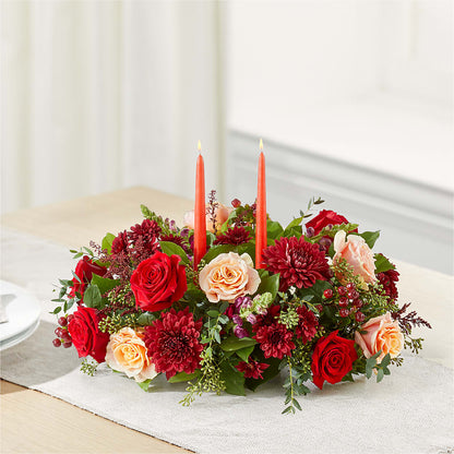 Most Thankful Centerpiece –  Sammy Wammy Floral, Montgomery IL