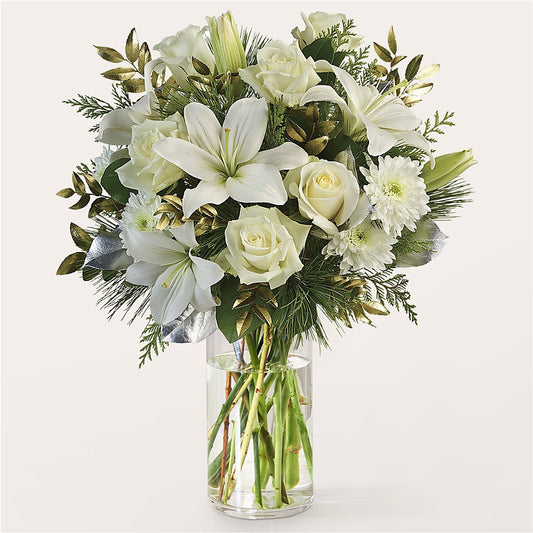 Wintry Mix Bouquet –  Sammy Wammy Floral, Montgomery IL