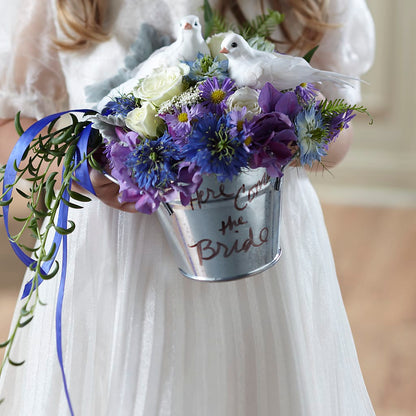 Enchantment Flower Girl Arrangement –  Sammy Wammy Floral, Montgomery IL