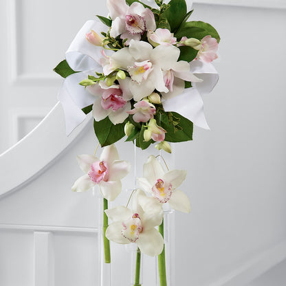 Perfect Entrance Pew Arrangement –  Sammy Wammy Floral, Montgomery IL
