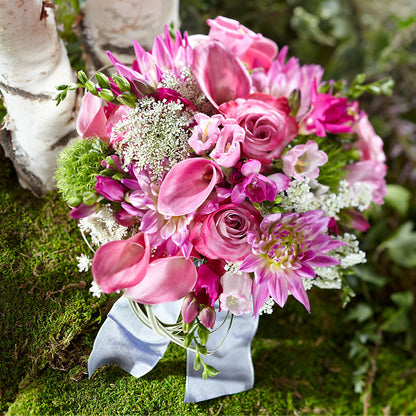 Pink Profusion Bouquet –  Sammy Wammy Floral, Montgomery IL