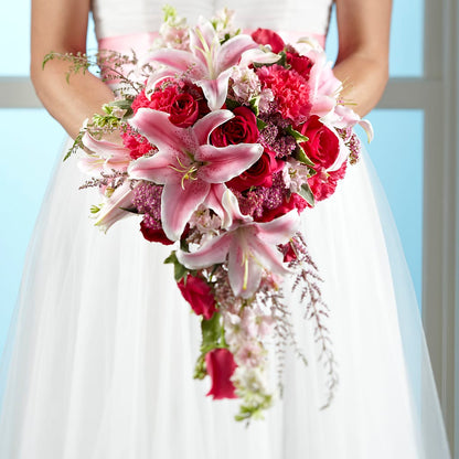 Lily & Rose Bouquet –  Sammy Wammy Floral, Montgomery IL