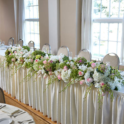 State of Joy Head Table Arrangement –  Sammy Wammy Floral, Montgomery IL