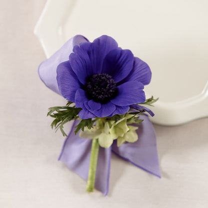 Purple Passion Boutonniere –  Sammy Wammy Floral, Montgomery IL