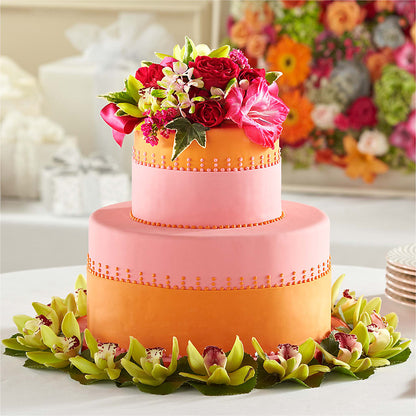 Sweet Citrus Cake Decor –  Sammy Wammy Floral, Montgomery IL