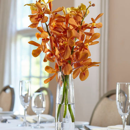 Orange Mokara Bud Vase –  Sammy Wammy Floral, Montgomery IL