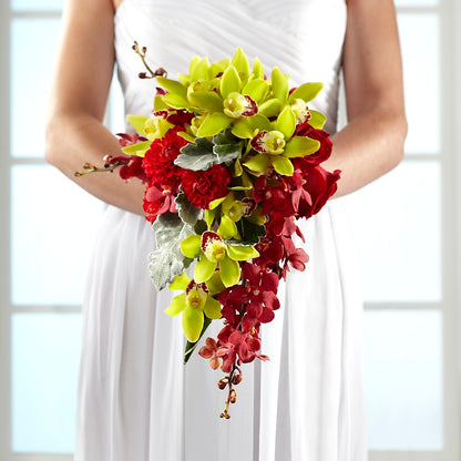 Elegant Orchid Bouquet –  Sammy Wammy Floral, Montgomery IL