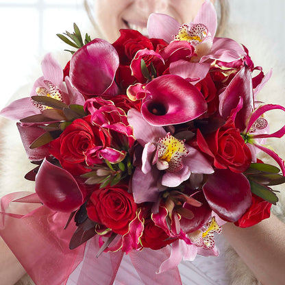 Heart of Hearts Bouquet –  Sammy Wammy Floral, Montgomery IL