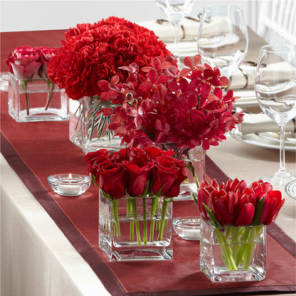 Modern Grace Centerpiece –  Sammy Wammy Floral, Montgomery IL